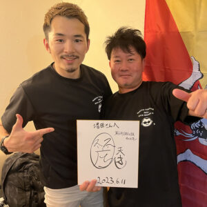 阿部麗也選手と増田社長